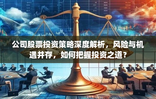 公司股票投资策略深度解析，风险与机遇并存，如何把握投资之道？