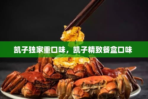 凯子独家重口味，凯子精致餐盒口味 