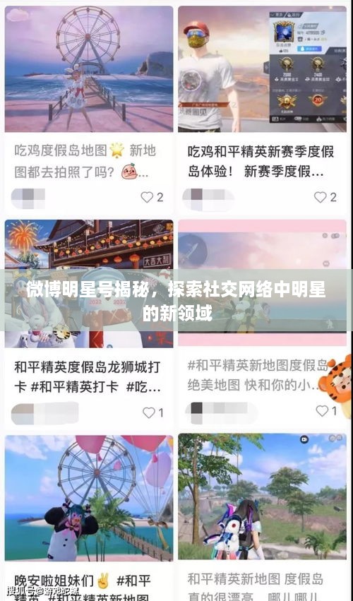 微博明星号揭秘，探索社交网络中明星的新领域