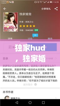 独家hud，独家婚宠全文免费阅读 