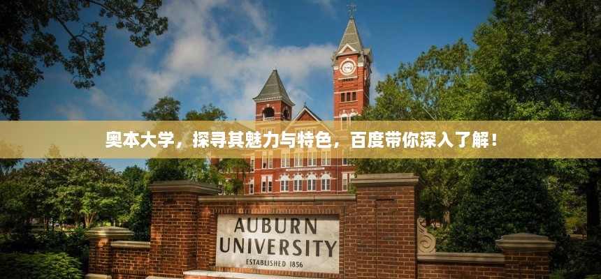 奥本大学，探寻其魅力与特色，百度带你深入了解！