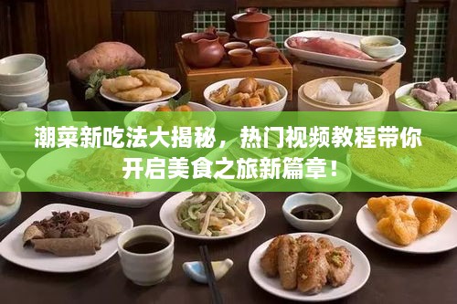 潮菜新吃法大揭秘，热门视频教程带你开启美食之旅新篇章！