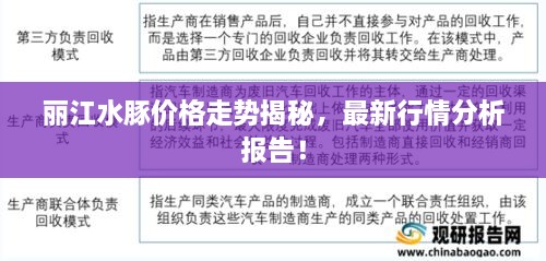 丽江水豚价格走势揭秘，最新行情分析报告！