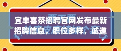 宜丰喜茶招聘官网发布最新招聘信息，职位多样，诚邀有志之士加入！