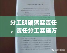 分工明确落实责任，责任分工实施方案 