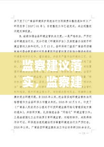 监察建议落实，监察建议落实情况报告怎么写 