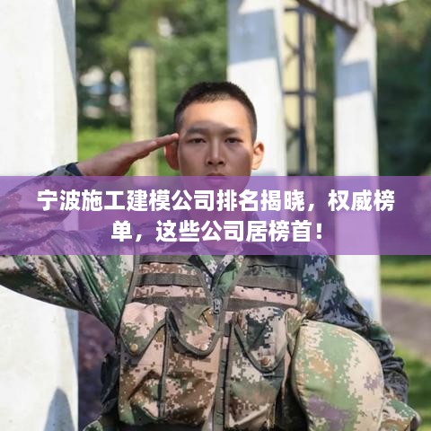 宁波施工建模公司排名揭晓，权威榜单，这些公司居榜首！