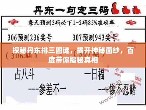 探秘丹东排三图谜，揭开神秘面纱，百度带你揭秘真相